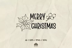 Merry Christmas Svg Png Eps Product Image 1