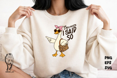 Funny Mama Goose Mom Mother's Day Bundle eps, png, svg Product Image 3