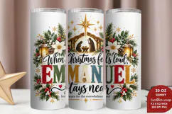 Jesus Brings Calmer Christmas PNG, Breathe Deep Christian Ch Product Image 2