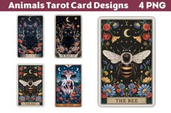 Animals Tarot Card Sublimation Clipart Product Image 1