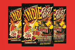 Indie Music Festival Flyer Product Image 1