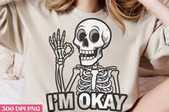 I’m Okay PNG, Funny Animals Sublima Product Image 2
