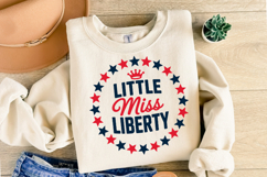 Little Miss Liberty svg | 4th of july Svg | Shirt Svg Product Image 2