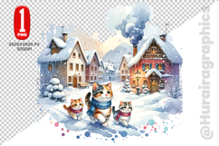 Hellow Winter Clipart - PNG File Product Image 1