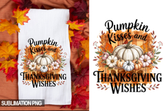 Fall Kitchen Towel Sublimation Bundle - Fall &amp; Thanksgiving Product Image 2