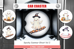 Car Coaster Spooky Summer Ghosts Product Image 1