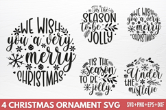 Christmas Ornament SVG Product Image 1