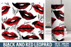 Valentine Red and Black Tumbler Wrap Bundle Product Image 2