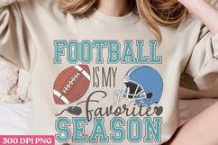 Football Is My Favorite Season PNG, America Football Sublima Product Image 2
