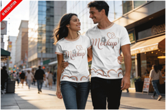 Male And Female Model Matching Crew- Product Image 1