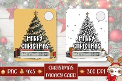 Popcorn Christmas Tree Money Card, Christmas Gift Card Product Image 1