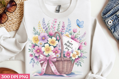 Happy Mothers Day Floral PNG Product Image 2