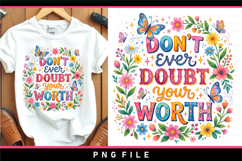 Inspirational quotes sublimation designs, Motivational PNG Product Image 4