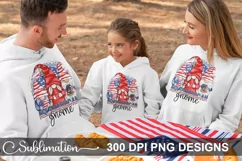 All American Gnome T shirt Design - 4th Of July Gnome Product Image 2