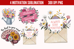 Motivation Sublimation Bundle PNG Product Image 2