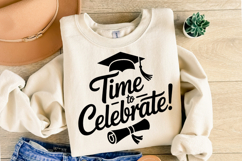 Time to Celebrate svg | Graduation Svg | Shirt Svg Product Image 2