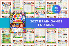 2027 Brain Games for Kids Kdp interiors Product Image 1