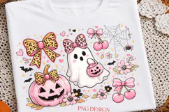 pink halloween,coquette bow png,ghost png,pumpkin png Product Image 1