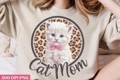 Cat Mom PNG, Cat Mom Sublimation PNG Product Image 2