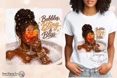 Bubbles Bling & Bliss PNG Glam Girl Sublimation Product Image 3
