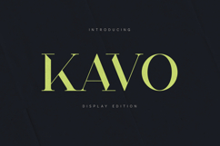 KAVO Elegant Display Font Product Image 1