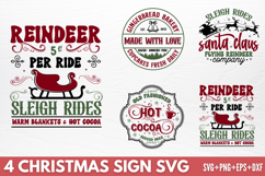 Christmas Sign SVG Product Image 1