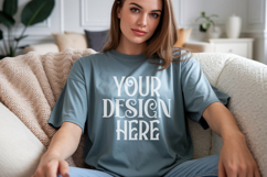 Bay Comfort Colors 1717 T-shirt Mockups,1717 Mockups Product Image 1