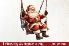 Funny Christmas Boy At Home Clipart Sublimation Product Image 2