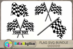 Race Flags Svg, Race Flag Monograms Svg, Race Flag Svg Files Product Image 1