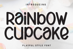 Rainbow Cupcake Product Image 1
