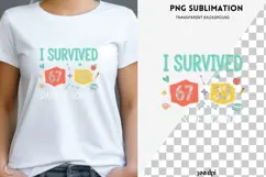 I Survived Days of School PNG | Teacher Countdown Clipart Product Image 2