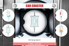 Car Coaster IV Drip Product Image 1