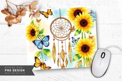 Artistic Bouquet Mouse Pad PNG Design Product Image 1