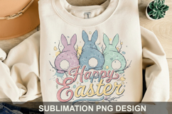 Happy Easter Sublimation PNG - Easter Sublimation Product Image 2