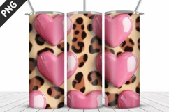 Valentines Love Skinny Tumbler PNG Wrap| Valentines Tumbler Product Image 2
