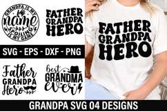 Grandpa SVG Design - Grandpa is my name spoiling is my game Product Image 1
