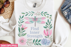 Positive Dragonfly Sublimation Bundle PNG Product Image 7