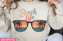 Beach Life PNG, Vintage Summer Sublimation PNG Product Image 2
