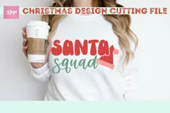 Santa Squad svg- Christmas Family Shirt SVG Product Image 3