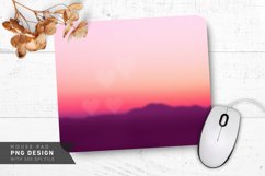 Heart Sparkles Mouse Pad PNG Design Product Image 1