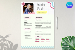 39 Feminine Resume - Canva Template Product Image 1