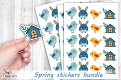 Spring stickers - 4 Variations Product Image 1