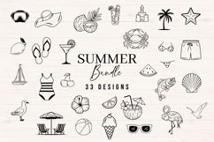 Summer SVG Bundle, Beach &amp; Tropical Clipart Product Image 1