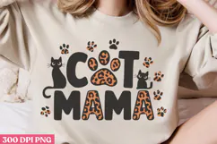 Cat Mama PNG, Cat Mom Sublimation PNG Product Image 2