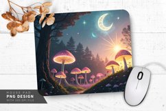 Radiant Celestial Forest Mouse Pad PNG Design Product Image 1