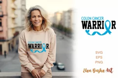 Colon Cancer svg, Colon cancer ribbon Product Image 1