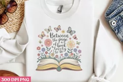 Between the page a of book lovely to be PNG, Reading Books P Product Image 2