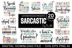 Funny Sarcastic Png Bundle / 80 designs Product Image 2
