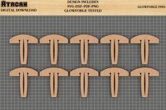 Glowforge Pins Bundle - honeycomb pins - crumb tray pin 748 Product Image 4
