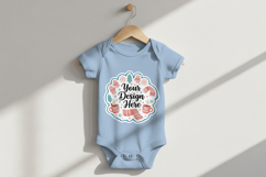 Infant bodysuit mockup Product Image 2